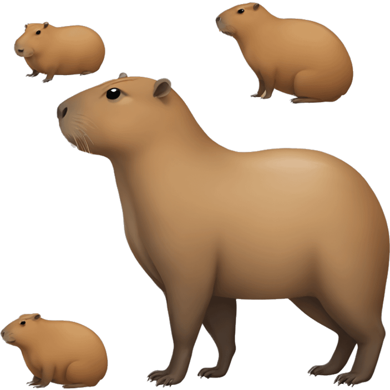 Capybara emoji