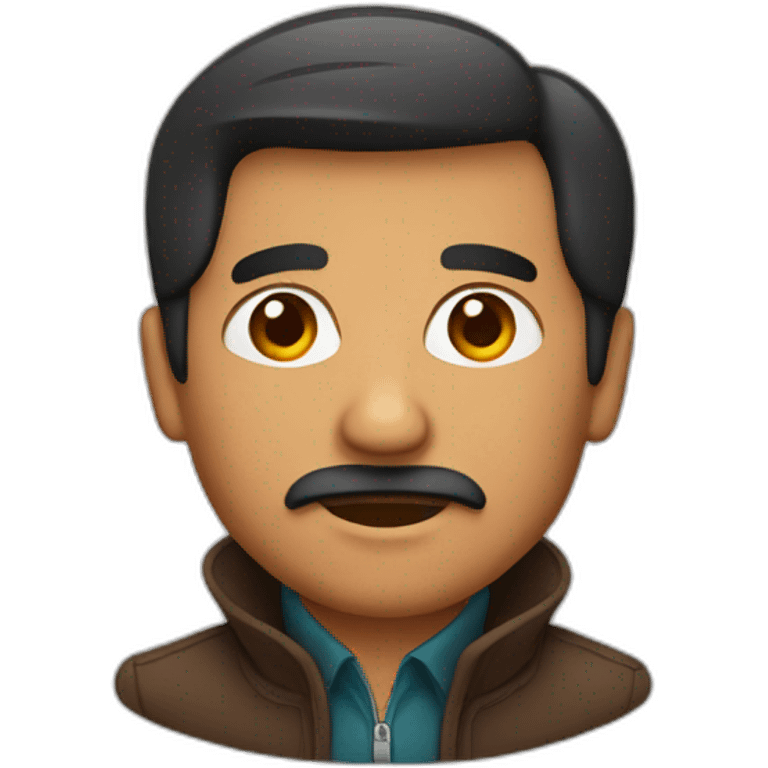 Mexican man on groundhog emoji