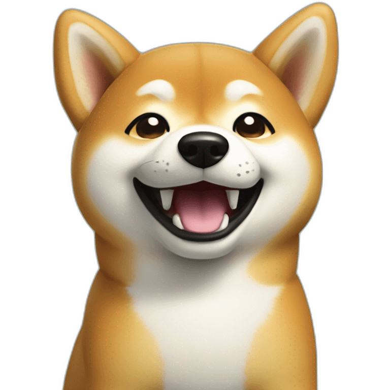 Shiba inu dancing emoji