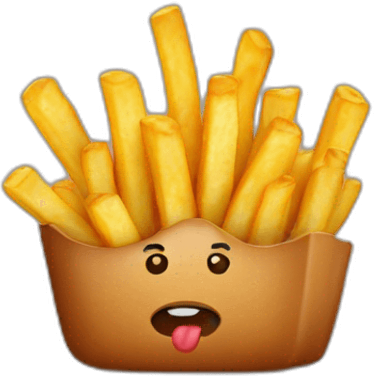 turd frenchfries emoji