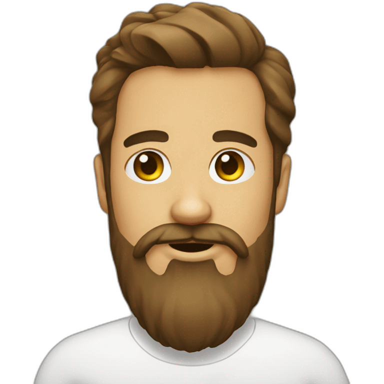 beard goatee emoji