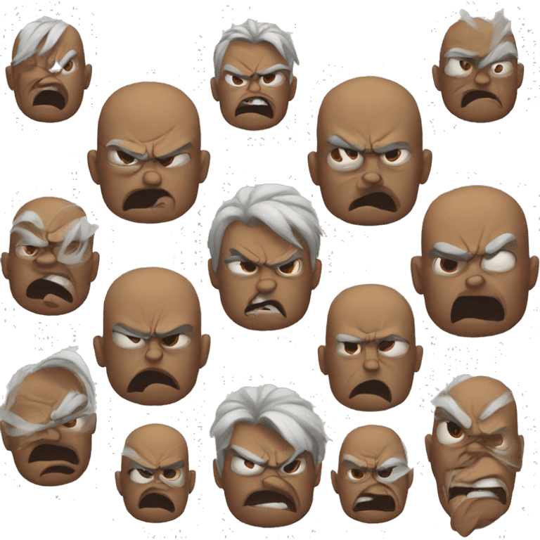 Angry emoji