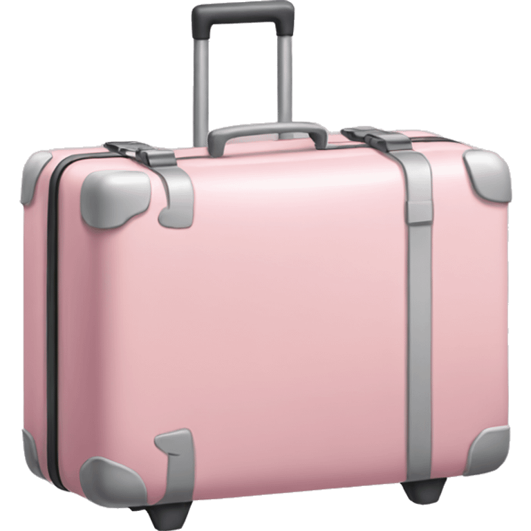 light pink baggage  emoji