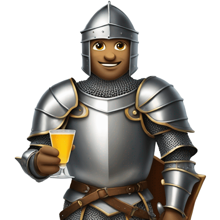 Martini knight emoji