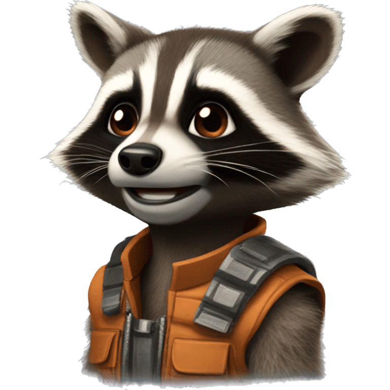 Rocket racoon  emoji