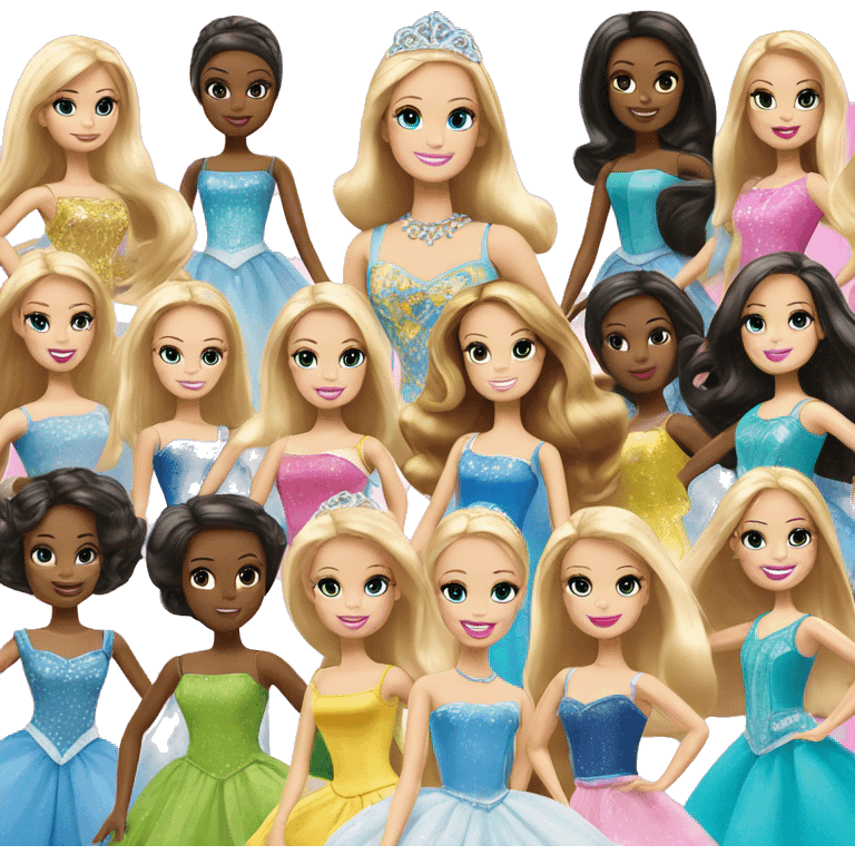 Barbie and the 12 dancing princesses  emoji