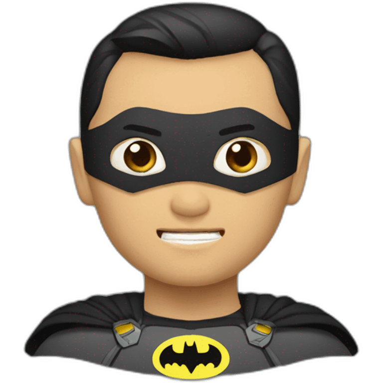 Burmese Chinese Batman emoji