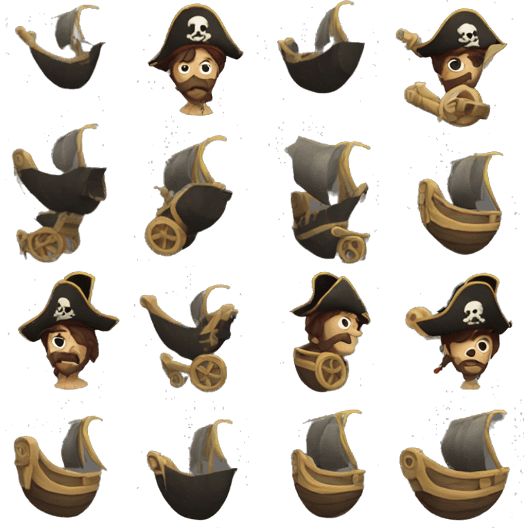 pirate canon emoji