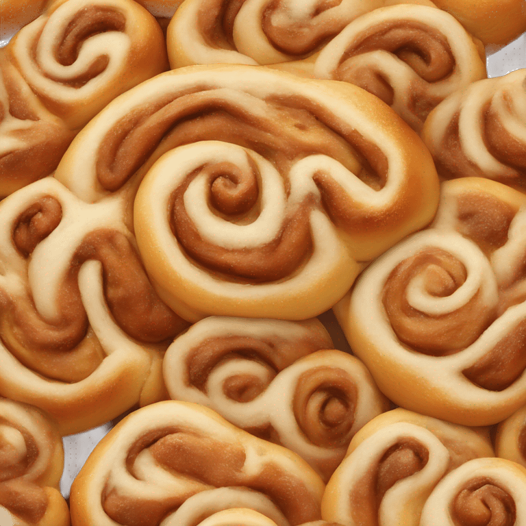 one cinnamon bun emoji