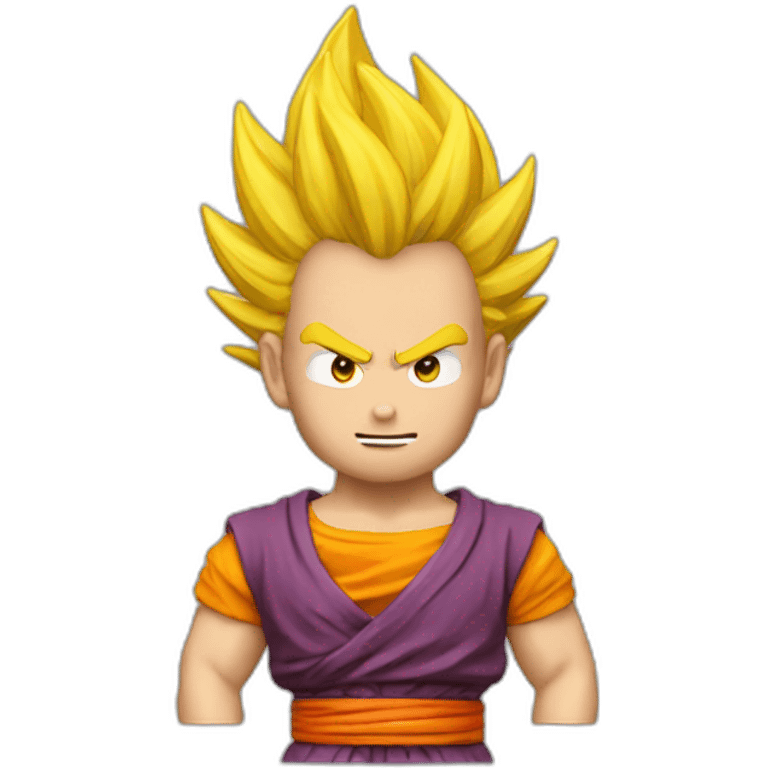 peppo super saiyajin 3 emoji