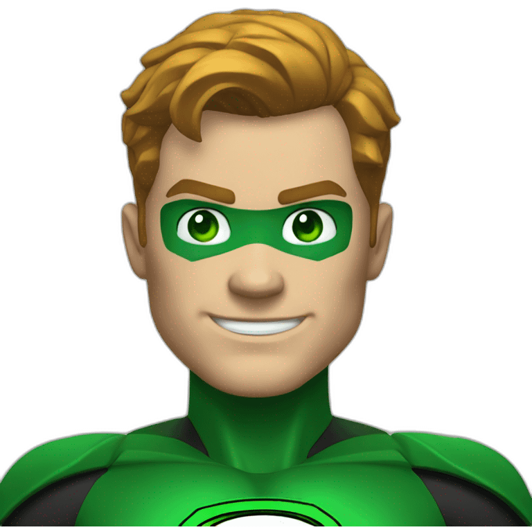 green lantern  emoji