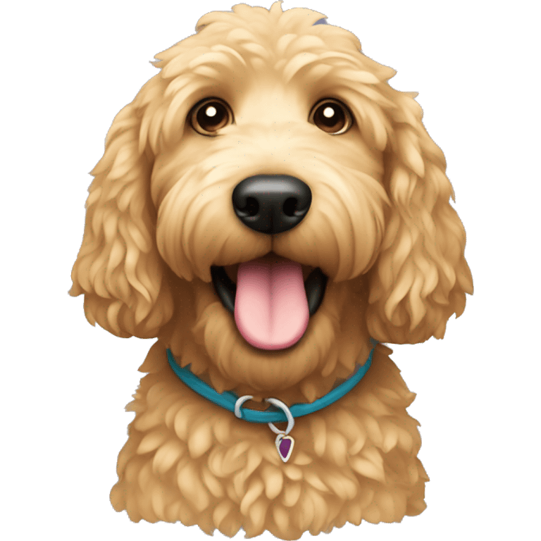 Golden doodle emoji