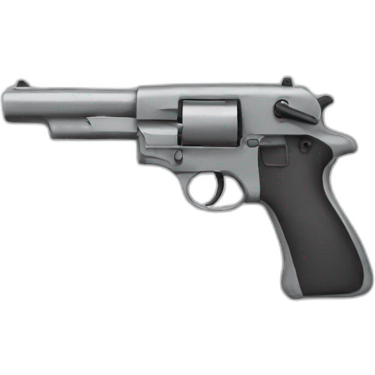 grey gun emoji