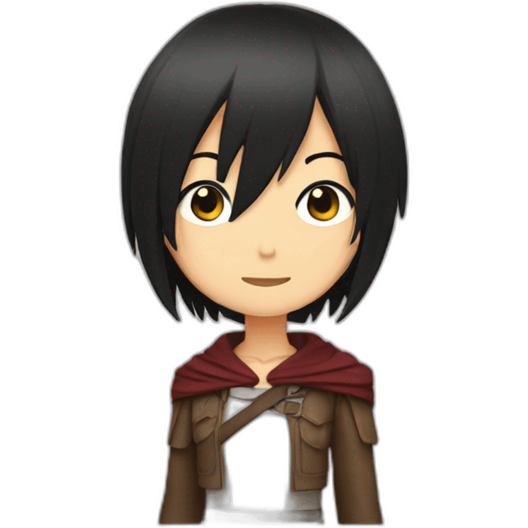 mikasa ackerman emoji