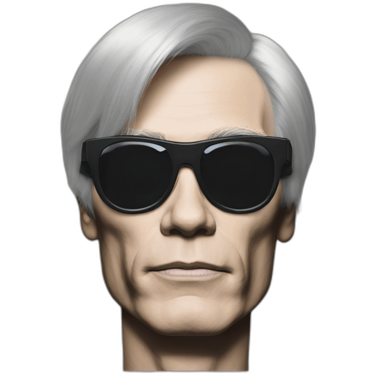 cyborg andy warhol emoji