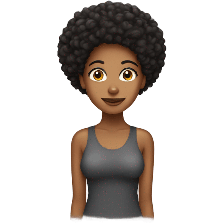 Afro latina emoji