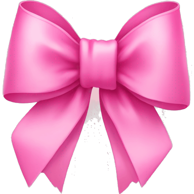 Pink bow ribbon emoji