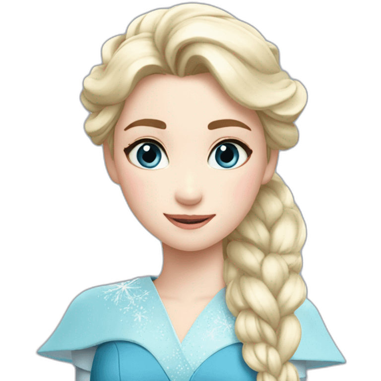 Elsa od Tokyo schoolgirl emoji