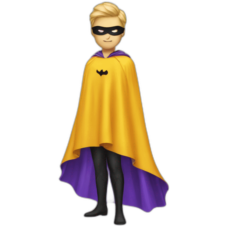 superhero cape emoji