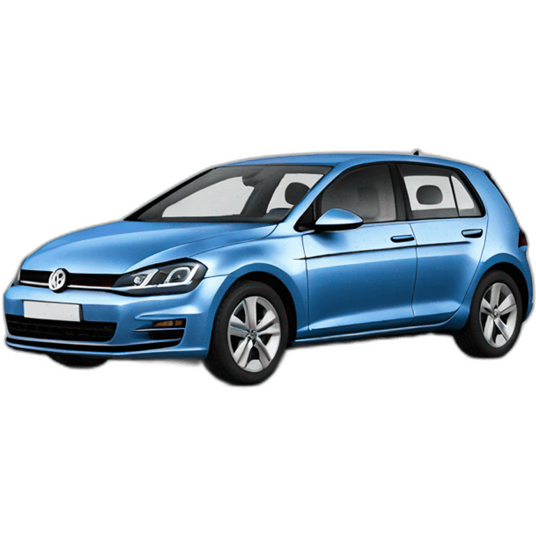 Volkswagen-Golf-2015-universal-blue emoji