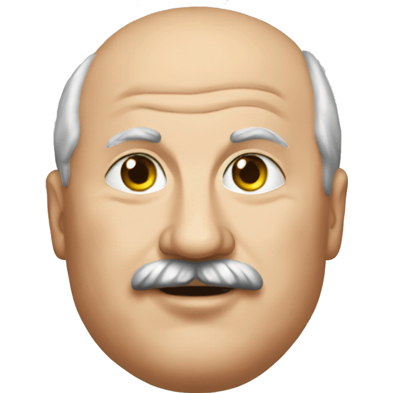 Lukashenko with potato emoji