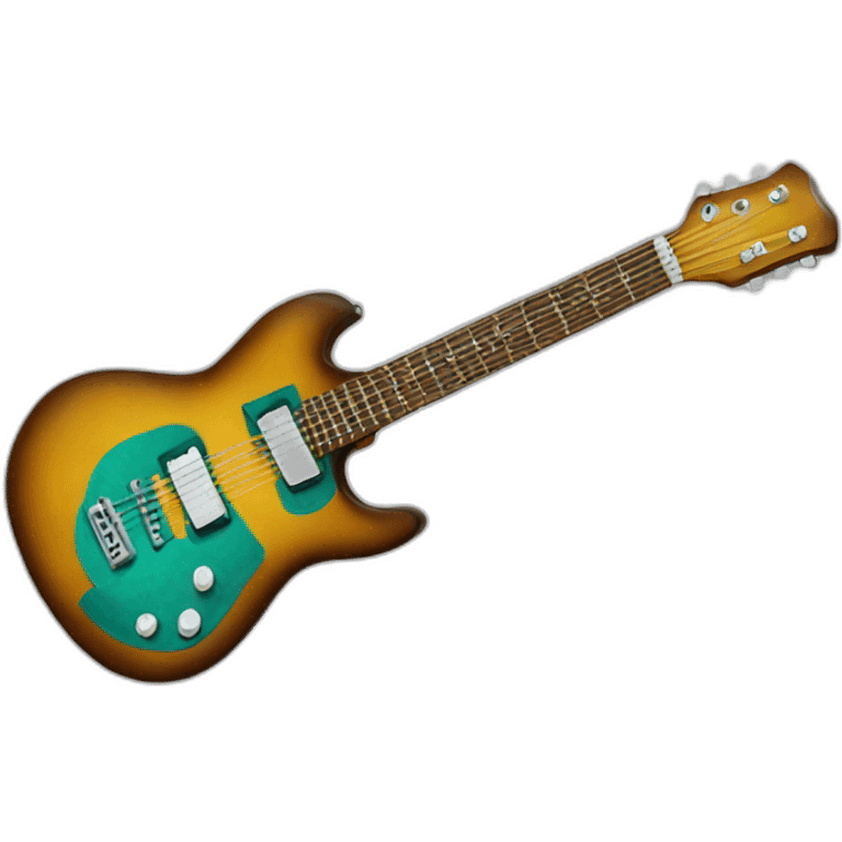 Guitare emoji