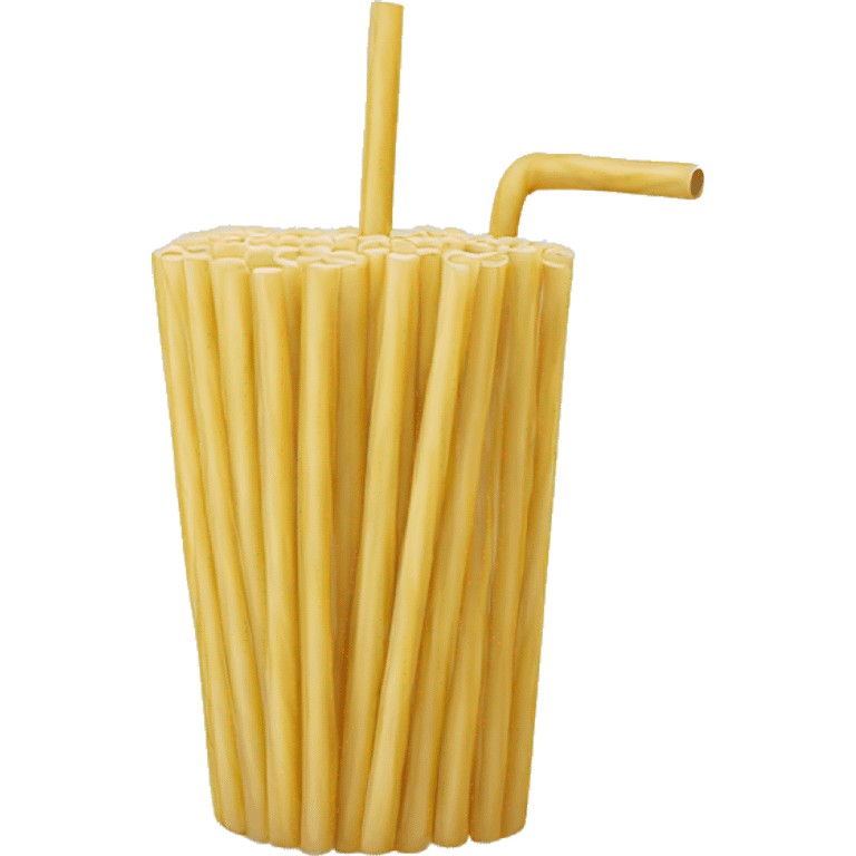 Straw  emoji