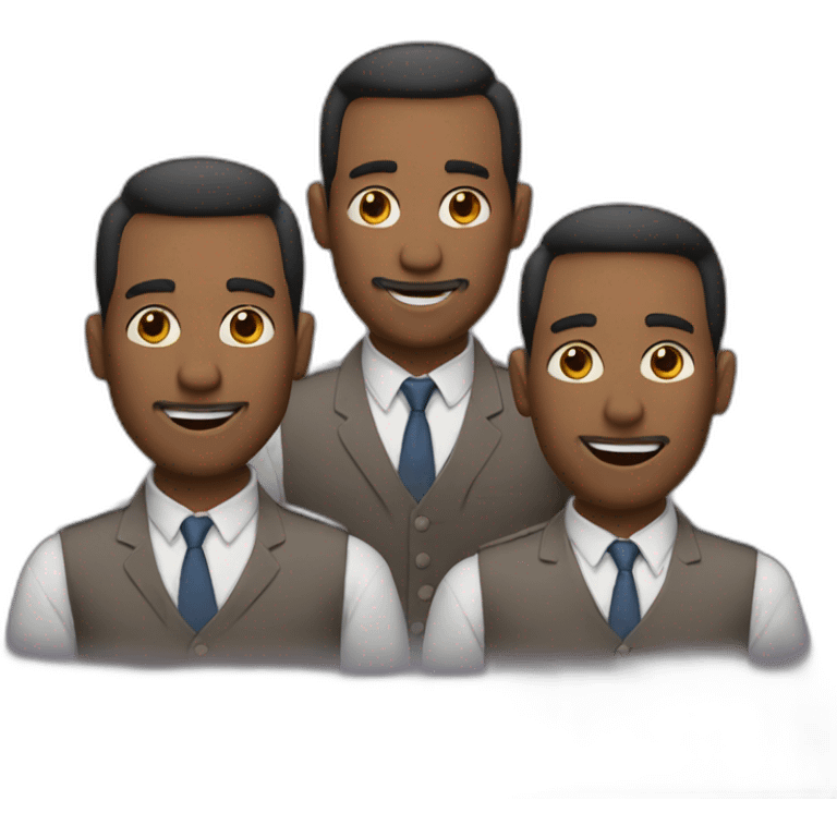 3 men emoji