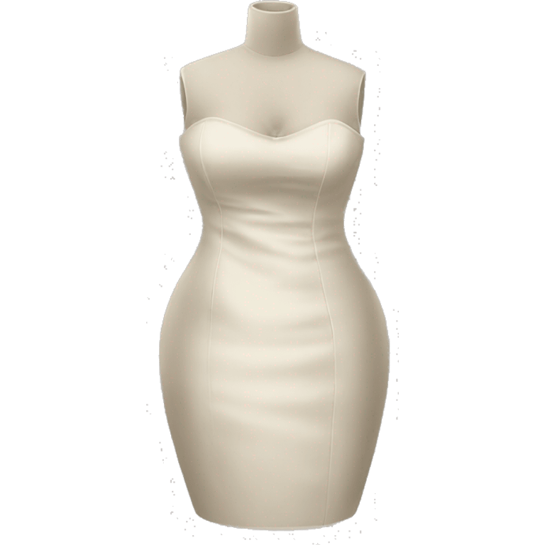 Plus size dress form emoji