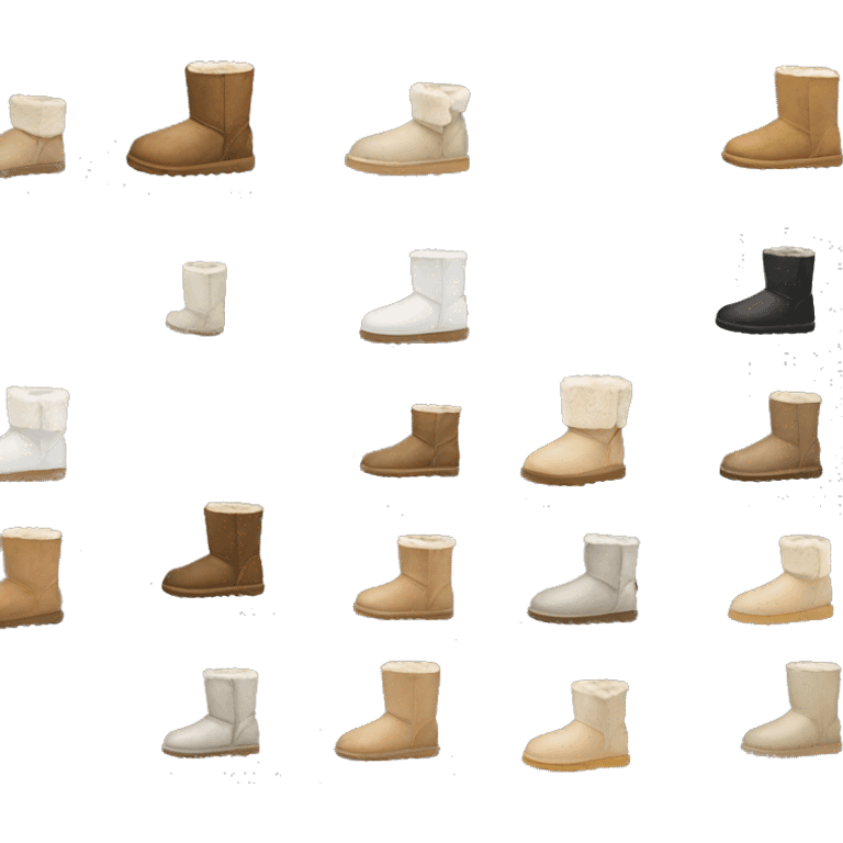 Ugg shoes  emoji