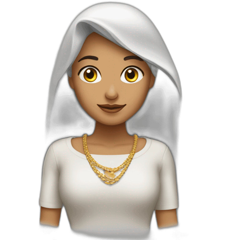 Un algérien disant tahia Djazair emoji