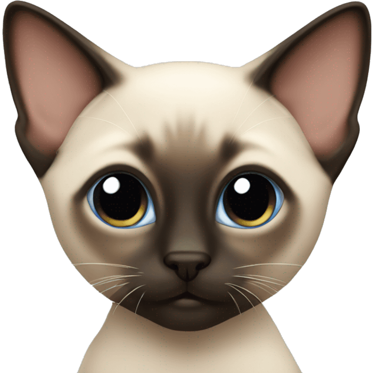 siamese kitten emoji