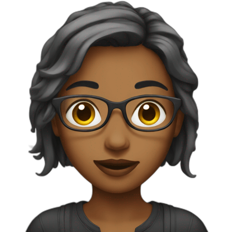 content creator girl emoji