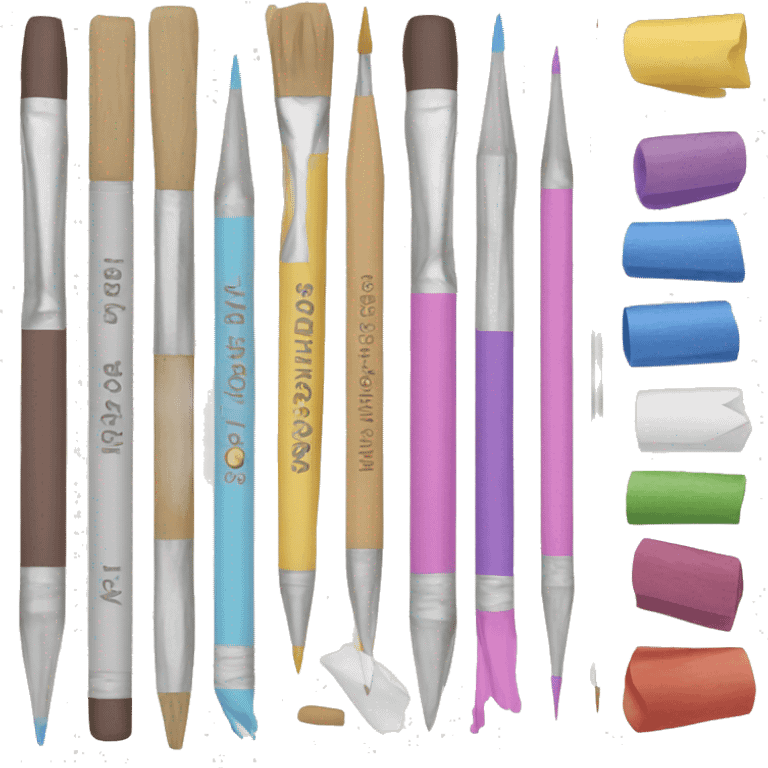 art supplies emoji