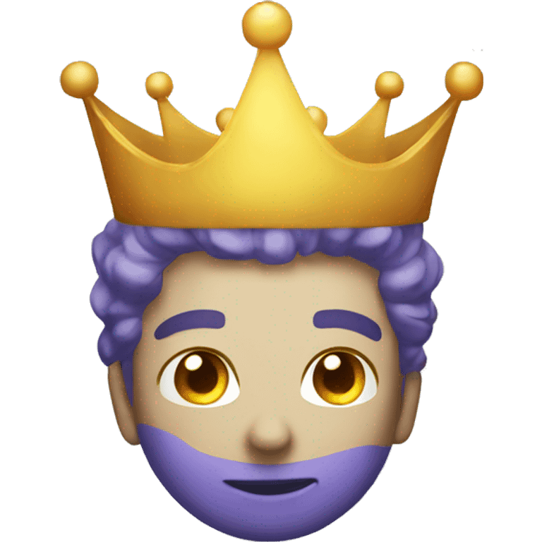 glowing crown emoji