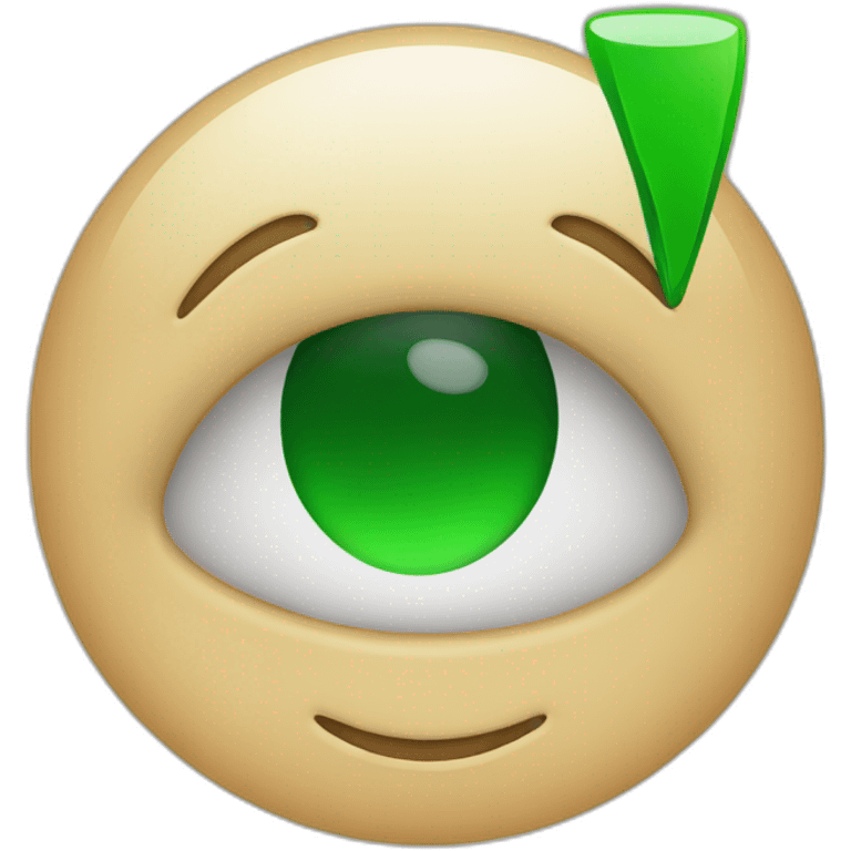 A Nose holding a green checkmark emoji