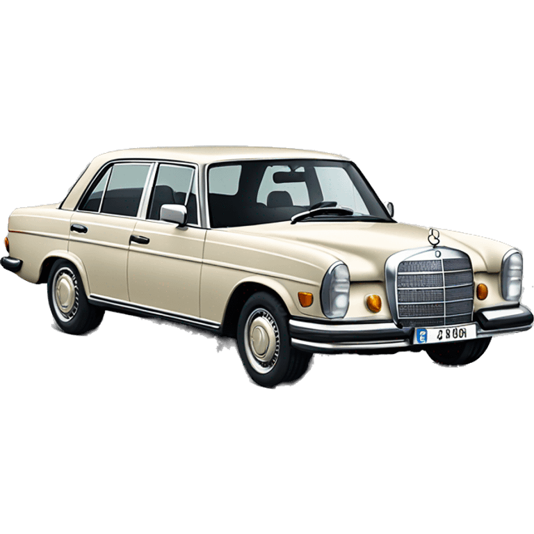 Mercedes 280SE emoji