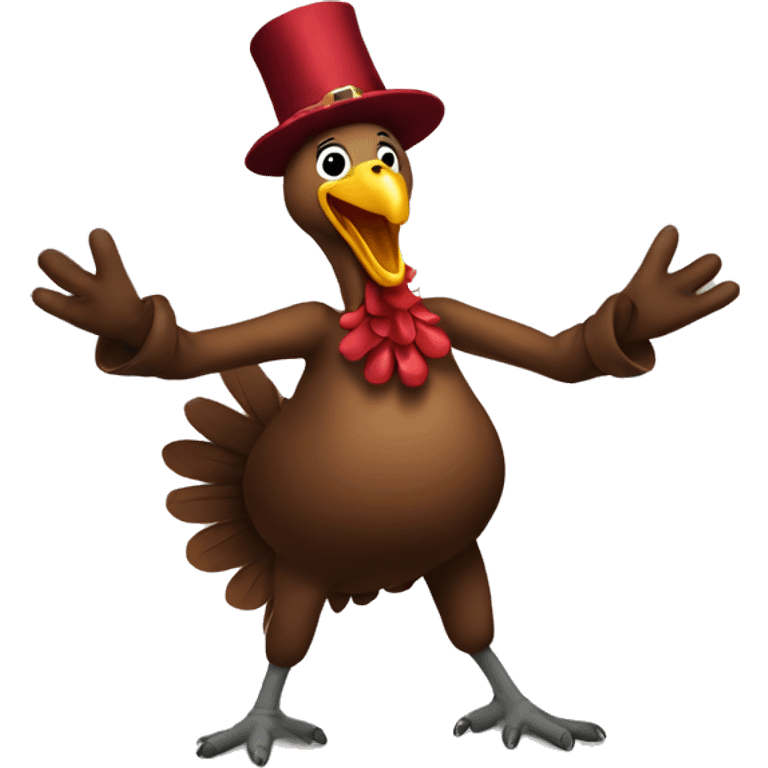 Dancing Turkey  emoji