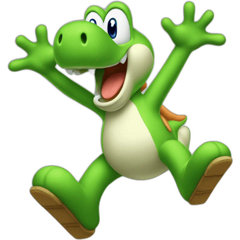 yoshi jump emoji