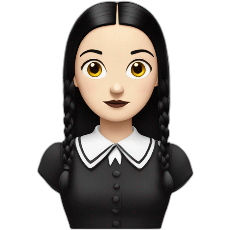 Wednesday-addams-netflix emoji