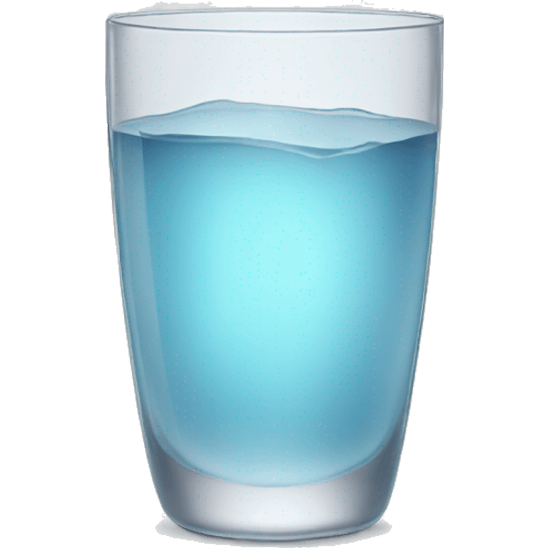 Water glass emoji