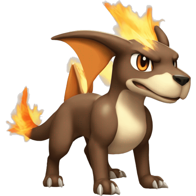  Cool Edgy Houndour-Charizard-Cubone-Fakémon  emoji