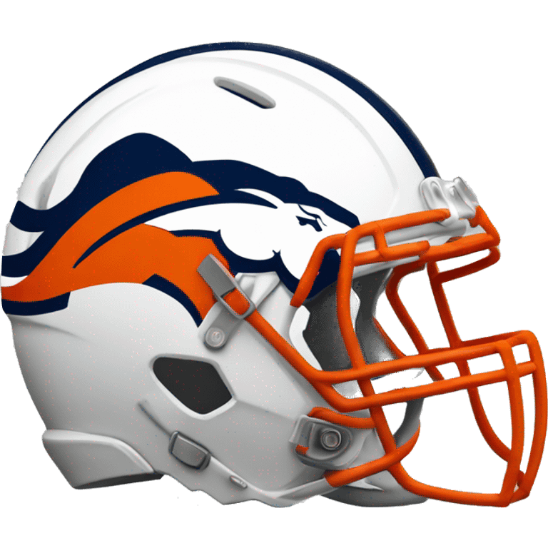 Broncos football logo emoji