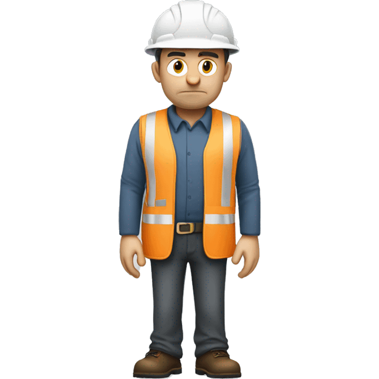 sad engineer who just lost their role after a re-tend with the client  emoji