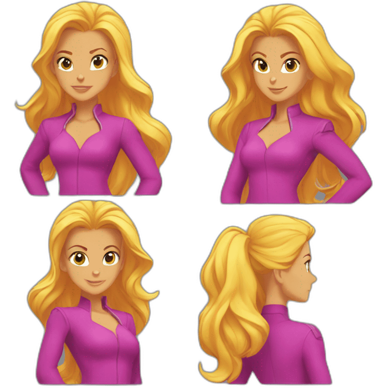 Totally spies emoji