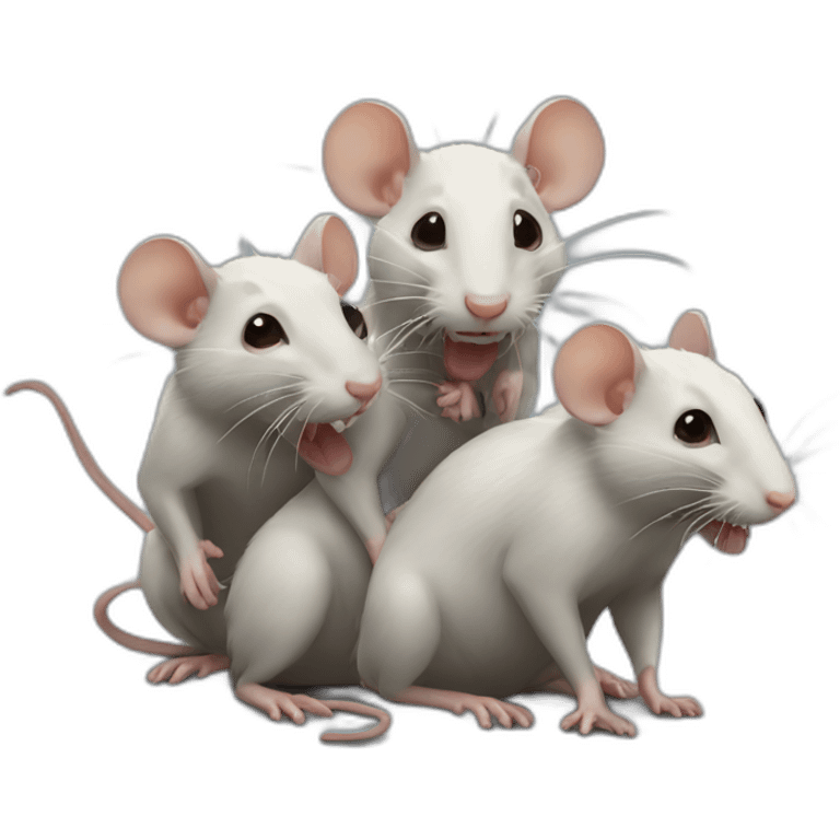 four rats emoji