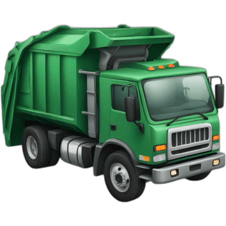 garbage truck emoji