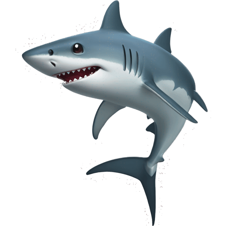 Requin qui est choqué emoji