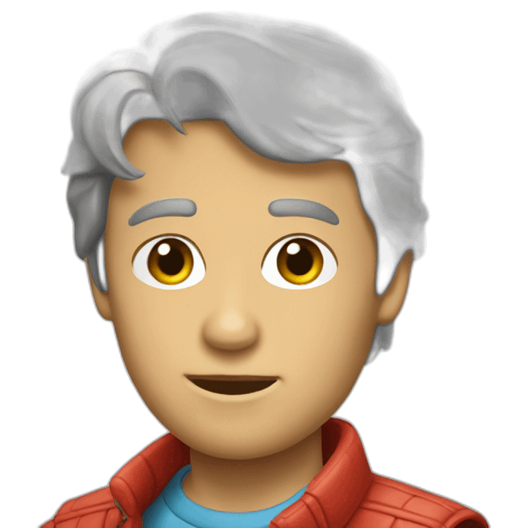 marty mcfly emoji