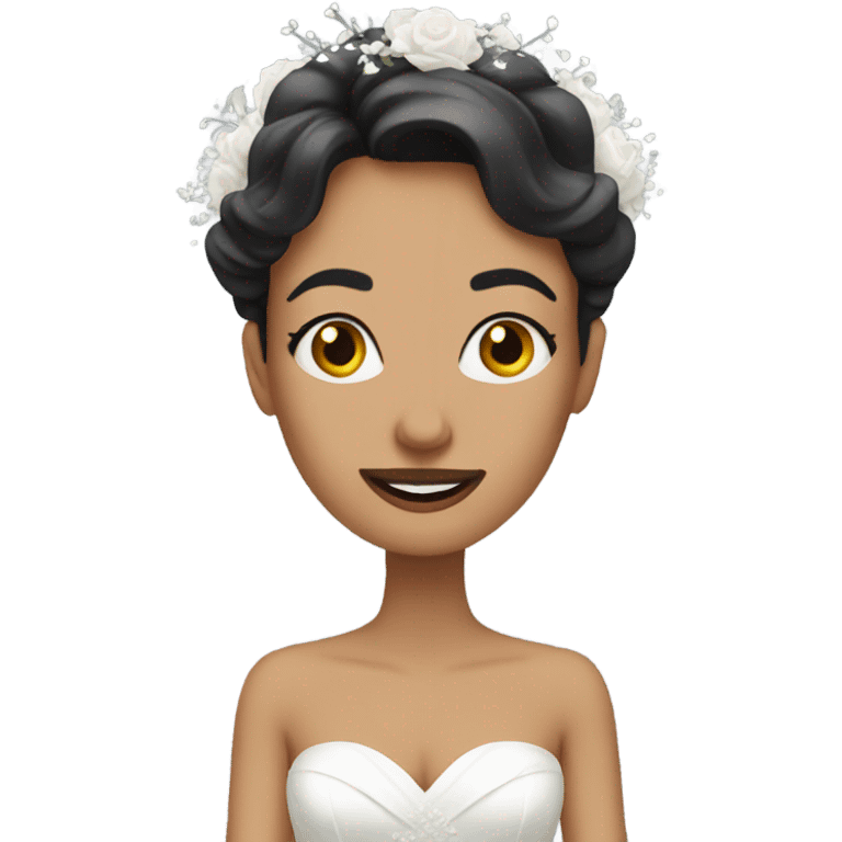 Crazy Bridezilla emoji